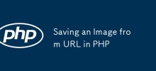 Saving an Image from URL in PHP