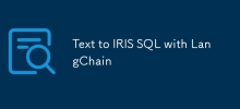 Teks kepada IRIS SQL dengan LangChain