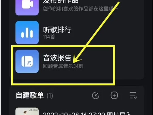 波点音乐怎么看自己听歌时长 波点音乐app看音乐报告方法