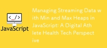 在 JavaScript 中使用最小和最大堆管理流資料：數位運動員健康技術視角