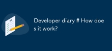 Developer diary # How does it work?