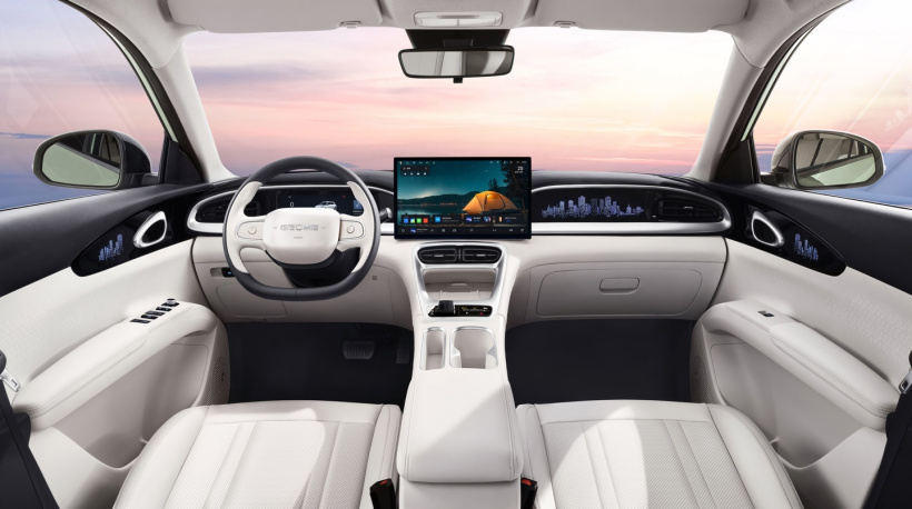 吉利全新纯电小车“星愿”官图发布：搭载 Flyme Auto 车机系统