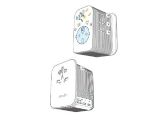 Anker 4-in-1 65W Travel Adapter muncul dalam imej yang bocor