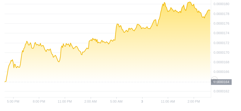 2024年09月03日Bonk币价格
