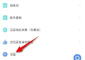 手机迅雷修改字体大小在哪设置