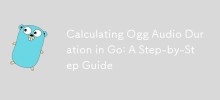 Calculer la durée audio Ogg dans Go : un guide étape par étape