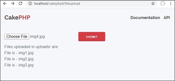 CakePHP ファイルのアップロード