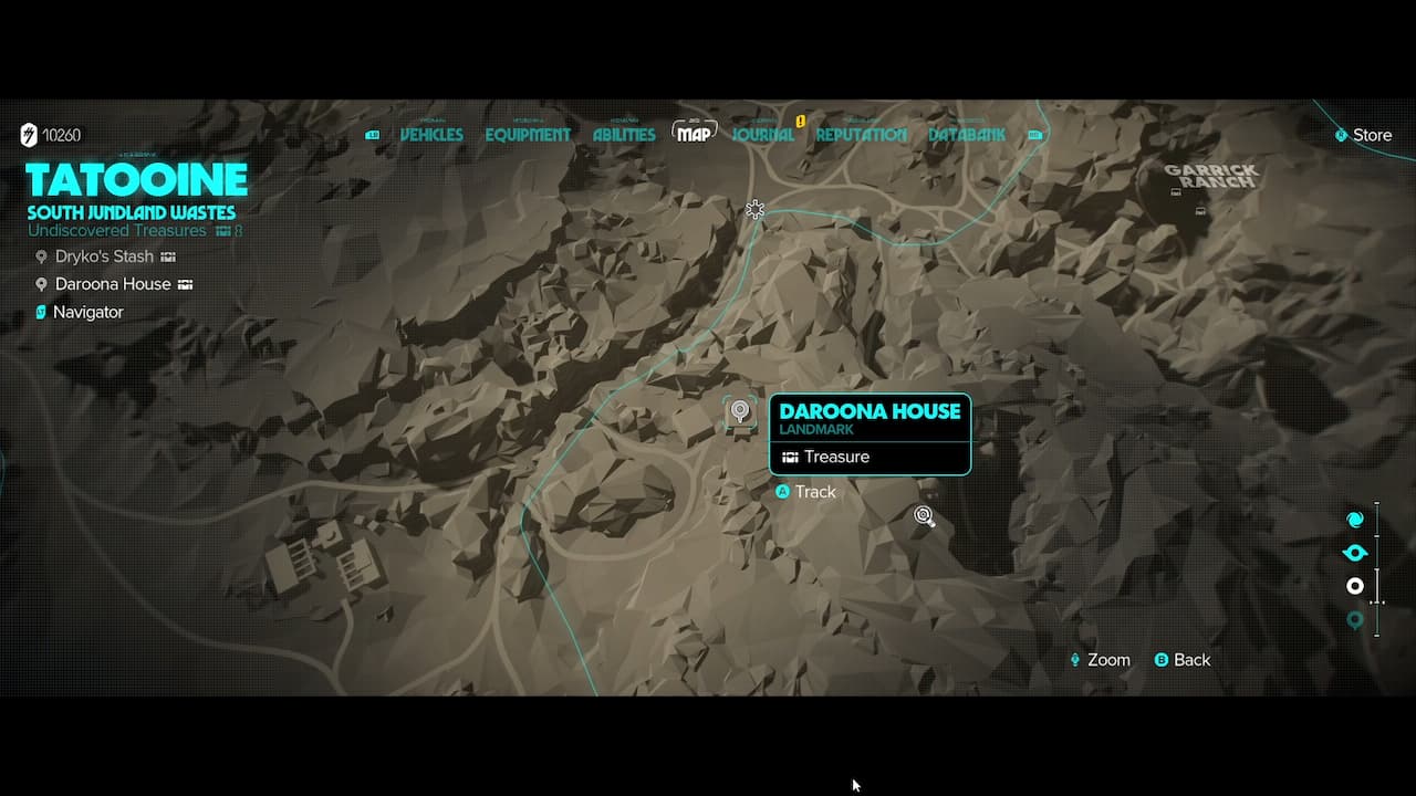 Star Wars Outlaws Abandoned Hideout location and rewards