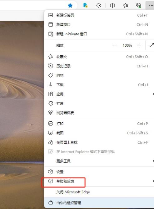 edge浏览器怎么查看版本号 edge浏览器查看版本号的教程