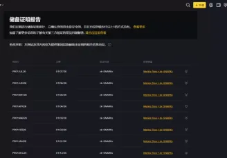 币安储备金如何查看