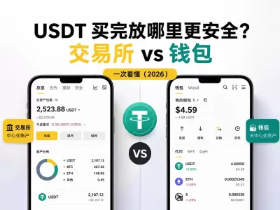 USDT买完放交易所还是Wallet？区别与风险一次看懂