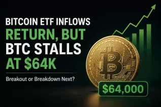 比特币ETF资金回流后，BTC为何仍停在64000美元附近