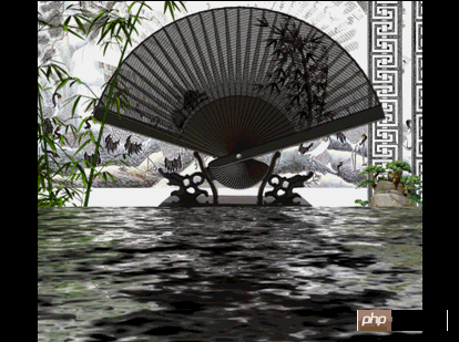 PS利用滤镜制作水波粼粼的动画效果