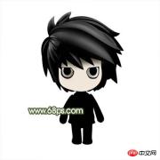 Photoshop 质感的卡通小公仔制作方法
