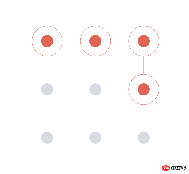 Native JS implements gesture unlock component instance method (picture)