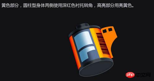 photoshop制作逼真漂亮的胶卷图标
