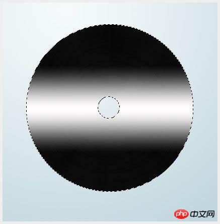 PS利用滤镜及渐变制作精致的黑胶唱片