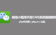 微信小程序实战视频课程上线！快学！不然来不及了！