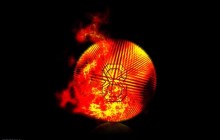 Photoshop巧用滤镜制作燃烧效果的放射球效果图