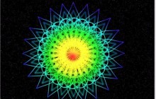 ps简单制作漂亮闪烁绚丽的花