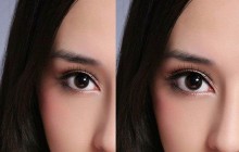 教你怎么用photoshop让眼睛变得更大(两种)