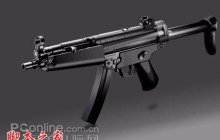 Photoshop鼠绘逼真的MP5冲锋枪教程