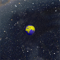 photoshop CS5制作3D复合动作地球旋转动画