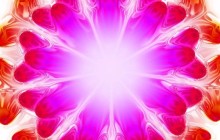 PS简单制作绚烂的彩色水晶花瓣效果图
