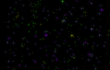 PS制作出闪烁的星空gif动态图