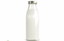 Photoshop制作一个逼真精致的牛奶瓶子