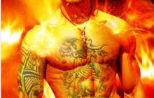 PS快速给硬汉加上逼真的纹身效果教程