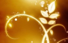 Photoshop制作梦幻的金色花纹