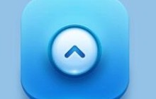 PS绘制蓝色icon