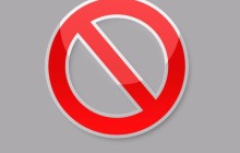 PS鼠绘质感禁止ICON