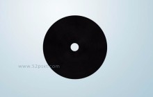 PS利用滤镜及渐变制作精致的黑胶唱片