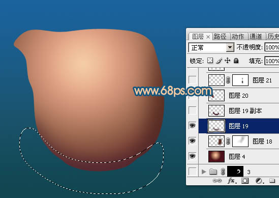 Photoshop设计制作一个逼真精致的陶瓷茶壶