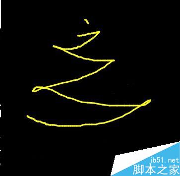 用PS做出超炫的电子圣诞树贺卡gif动画