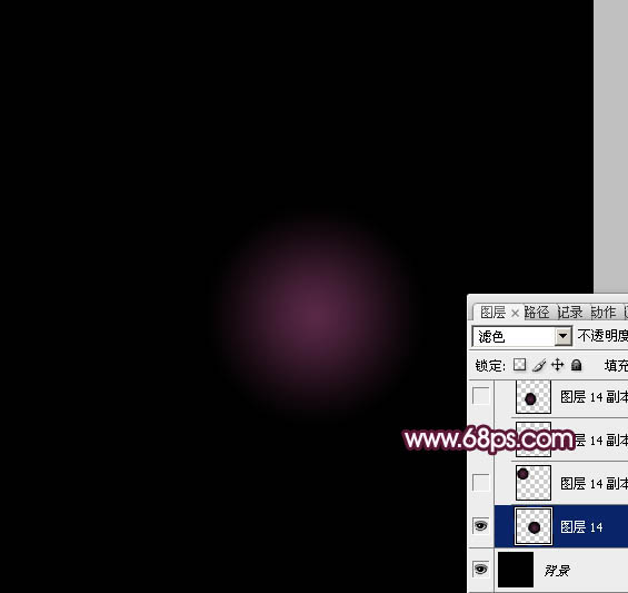 Photosho打造绚丽的潮流光斑