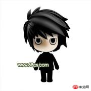 Photoshop 质感的卡通小公仔制作方法
