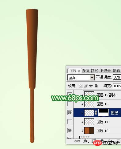 Photoshop设计制作夏日清凉的水墨油纸扇