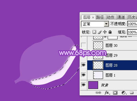 photoshop设计制作逼真漂亮的白色透明兰花花朵