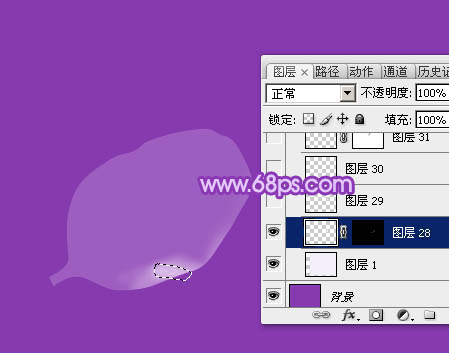 photoshop设计制作逼真漂亮的白色透明兰花花朵