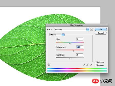 PS制作以生物绿叶和蝴蝶为题材的logo设计教程