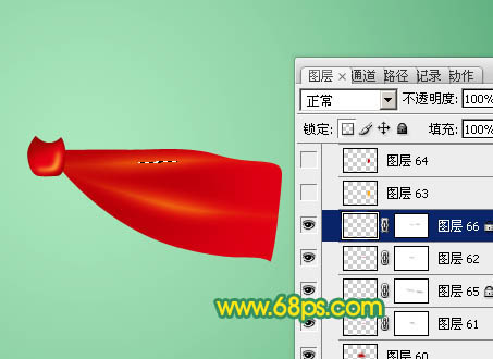 photoshop制作逼真精美的丝绸质感红色蝴蝶结