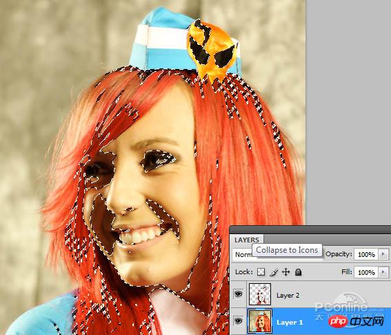 Photoshop打造颓废的文字人像杂志封面