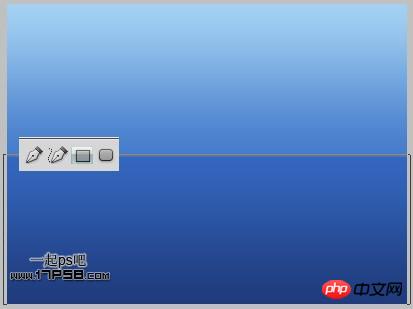 PS按钮制作基础教程之制作蓝色圆形水晶