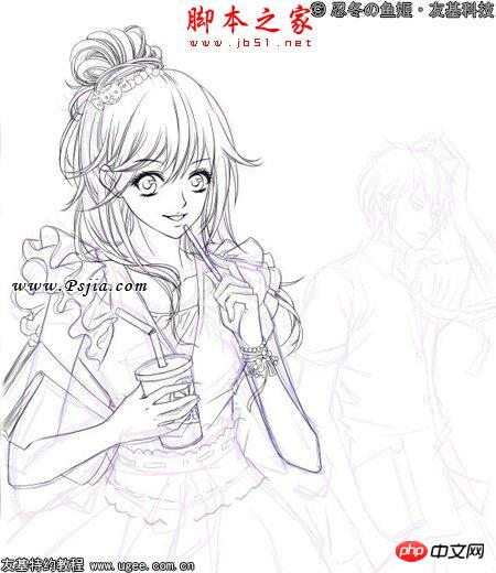 photoshop鼠绘制作可爱的明亮清丽卡通人物