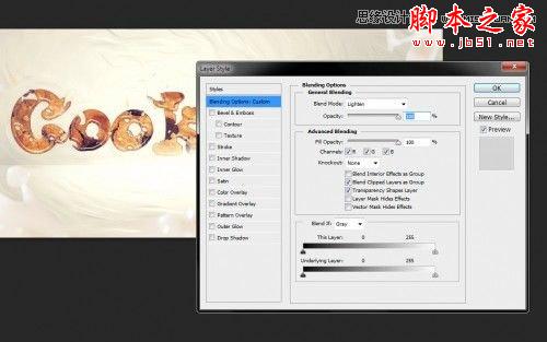 photoshop cs6设计制作可口的饼干文字特效