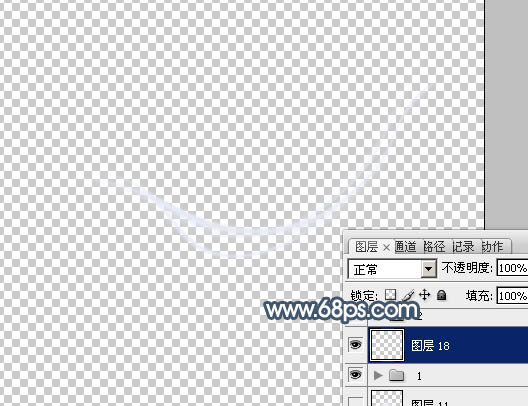 photoshop制作唯美的抽象光束蒲公英