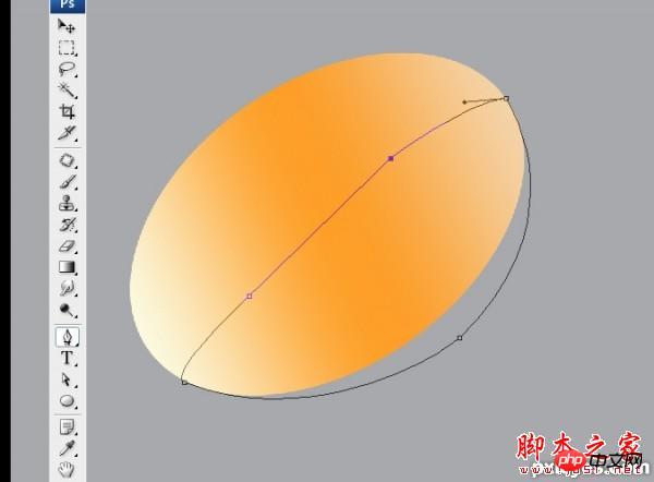 photoshop设计制作刚敲开的半边生鸡蛋